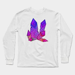 Rainbow Crystals Long Sleeve T-Shirt